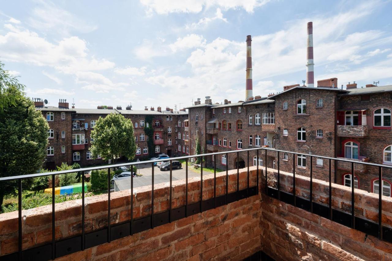 Kolorowy Apartament A9 Katowice Nikiszowiec Dış mekan fotoğraf